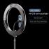 RTAKO AR-GTB05-13, Ring Light 13Inch with Single Phone Holder, without Tripod powerful and versatile ring light designed to elevate your lighting